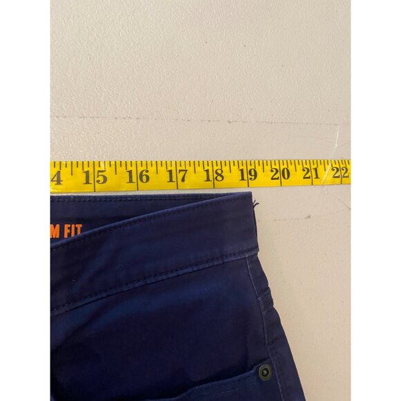 2 Pairs Dockers Mens Alpha Khaki Pants Supreme Flex Black Blue W36 L32 - Picture 11 of 12